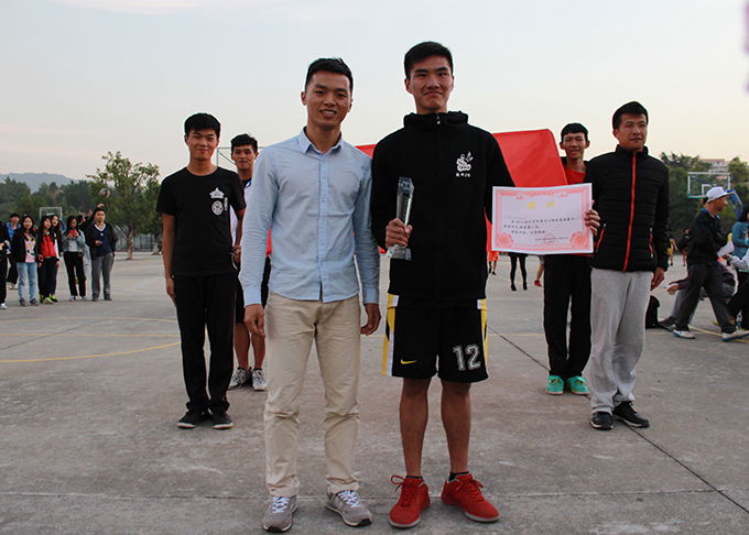 获得冠军的国旗护卫队