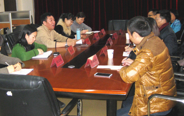 与北京工业职业技术学院同行进行交流